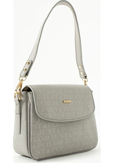 Just Polo Günlük Kombinlere Uygun Kadın Orijinal Günlük El Ve Omuz Çantası Shoulder Bag Gri 48150795