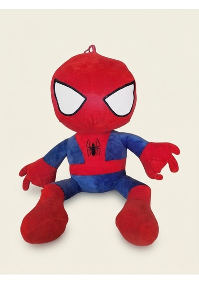 Peluş Örümceks Adam -45cm Lacivert-kırmızı