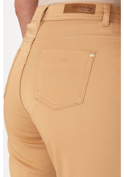 U.S. Polo Assn. Kadın Camel Toothpick Fit Kanvas Pantolon 50307940-VR015