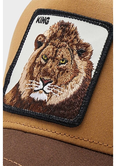 Goorin Bros 101-0388 The King Lion File Detaylı Animal Desenli Şapka Unisex Şapka 1010388 Camel