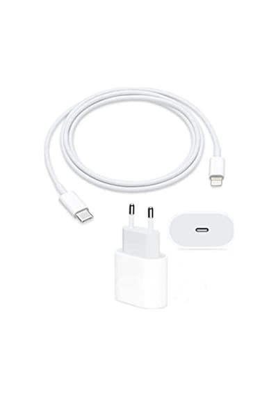 iOS Apple Uyumlu iPhone  Tüm Serilerle Hızlı Şarj Aleti Kablo Adaptör Set 11/12 / 13 Pro/Pro Ma