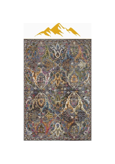 Modern Sisal Serisi Dijital Baskı Sisal Dokuma Halı Slh038 Renkli