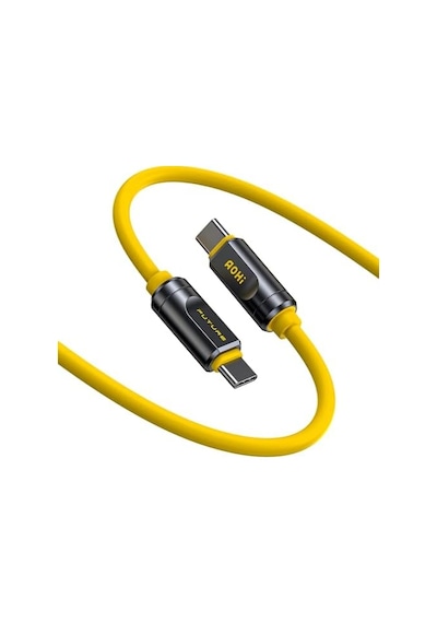 Aohı Thunderbolt 5 Usb 4 2.0 Kablosu İçin 80 Gb/s 3.3ft 120gbps&apos Ye Kadar Bant Genişliği Arttırma Çift 8k/4k Ekran 240w Pd 3.1 Hızlı Şarj Gelecek Adonis Mac Mini M4 Pro Macbook Pro16 İphone, Sarı