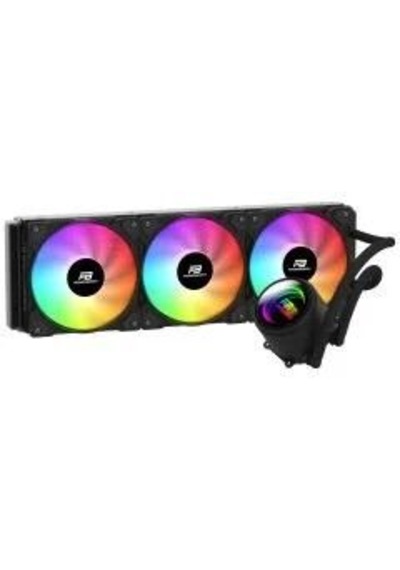 Powerboost Cırcle 360b R.bow Fan Lga1700/am5 Uyumlu 360mm Cpu Sıvı Soğutma Siyah 360 MM