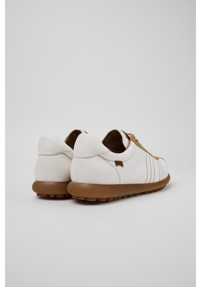 Camper Pelotas Erkek Beyaz Deri Ve Nubuk Ayakkabı-13891