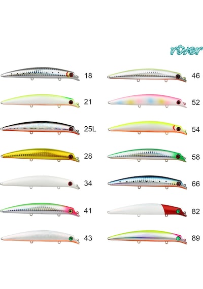 River Bass Professor 120f 12cm 16g Maket Balık