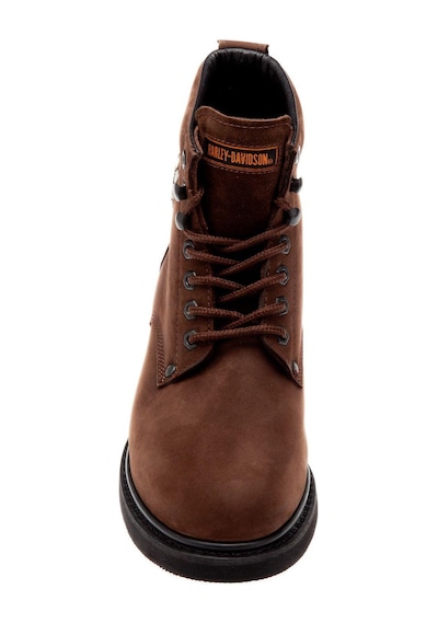 Harley Davidson Gibson Dark Brown Nubuk Erkek Bot Kahverengi