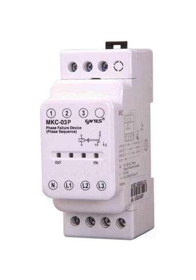Entes Mkc-03p Faz Sıralı Motor Koruma Rölesi Ray Montaj, M2710