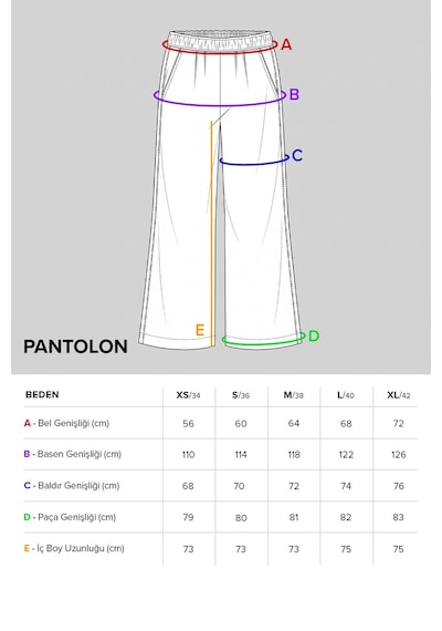 AC&Co / Altınyıldız Classics Kadın Bej Yumuşak Dokulu Standart Fit Cepli Beli Lastikli Rahat Örme Pantolon