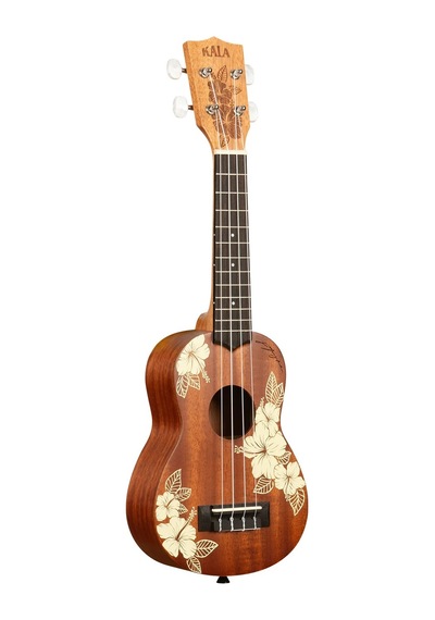 Kala Hibiscus Maun Soprano Ukulele