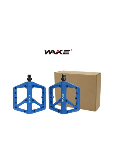 Wake Plastik Mavi Rulmanlı Vidalı Platform Pedal