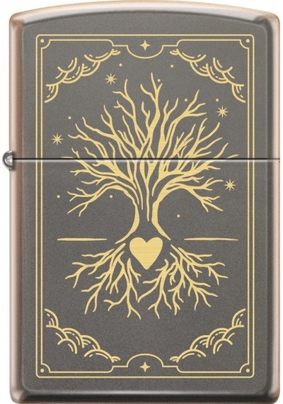 Zippo Tree Of Life Card Design Çakmak