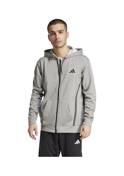 Adidas Gg Fz Hd Erkek Ceket Jc5697 Jc5697 Gri Gri