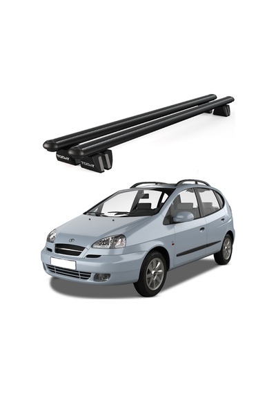 Pençe Daewoo Rezzo 2005-2008 Uyumlu Siyah Ara Atkı 109cm Port Bagaj Tavan Barı