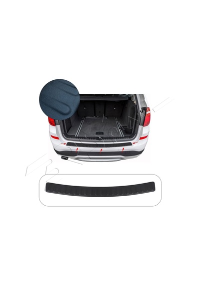 Volkswagen Polo V Hb Uyumlu 2009-2015 Abs Arka Tampon Üstü Koruma