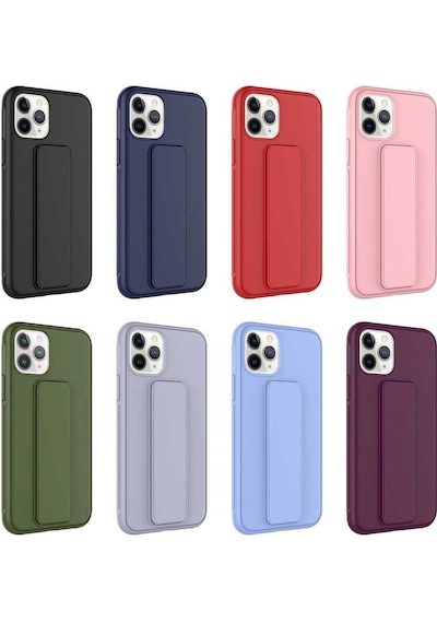 Apple Uyumlu iPhone 11 Pro Zore Qstand Kapak