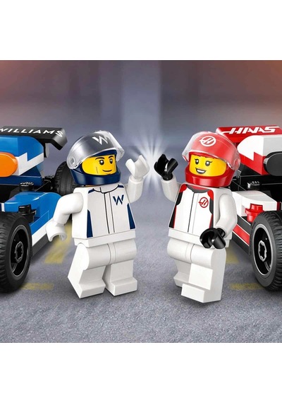 City F1 Williams Racing Ve Haas F1 Yarış Arabaları 60464 Kırmızı