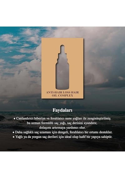 Anti-hair Loss Hair Oil Complex 50 Ml - & Mint Oil Saç Bakım Yağı 65545085