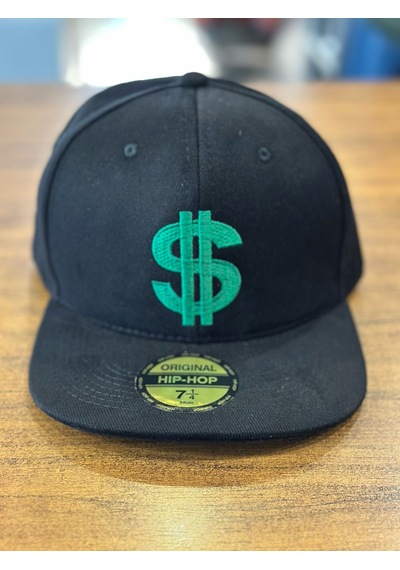 Hamze Dolar Usd Nakışlı Hip Hop Snapback Rapper Basket Cap Şapka
