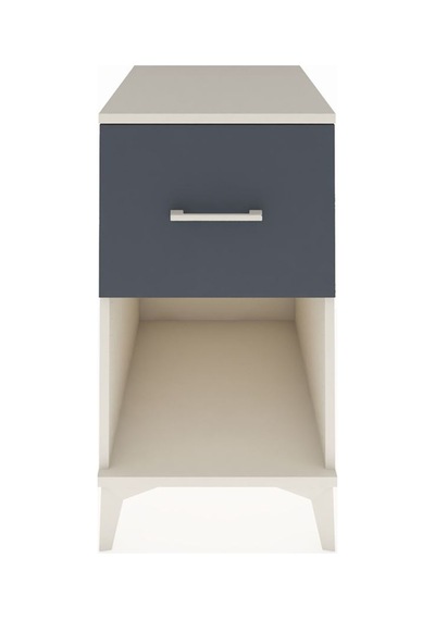 Kronos Komodin Tek Çekmeceli 44x59x80 Aytaşı-antrasit Aytaşı