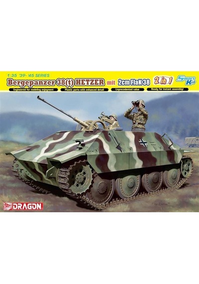 1/35 Jagdpanzer 38 Mit 2cm Flak 38 Uçaksavar Maketi, Dragon 6399
