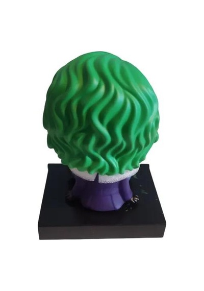 The Joker Villain S Edition Anime Sallanan Kafalı Figür Biblo Telefon Tutucu Dekoratif Masa Süsü Yşl Joker