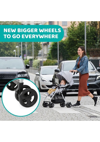 Chicco Ohlala 3 Stroller Bebek Arabası Grey Mist