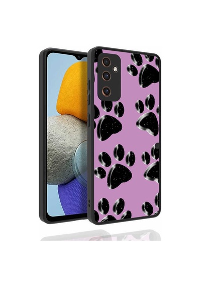 Galaxy Uyumlu M23 Kılıf Desenli Kamera Korumalı Parlak Nora Kapak - No5 NO5 No5