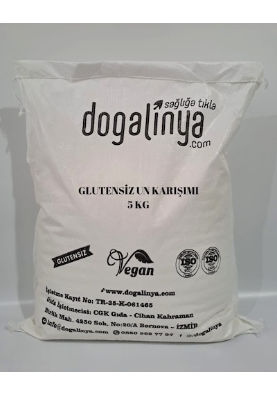 Doğalinya Glutensiz Un Karışımı 5 KG