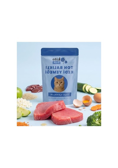 2As Taze İçerikli Ton Balıklı Kedi Yemeği 80 G, Besleyici Seçenek 12 Gri