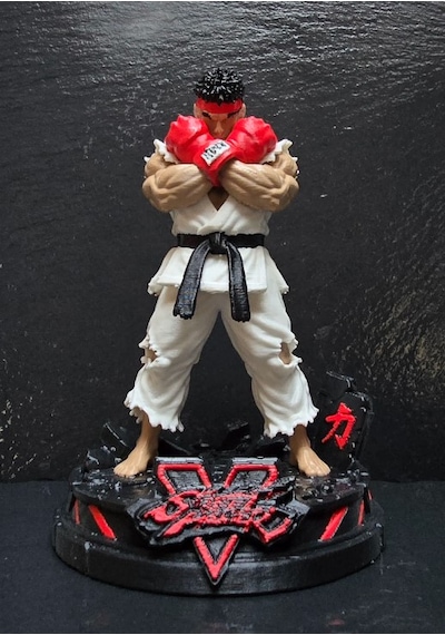 Street Fighter Ryu 3d Figür