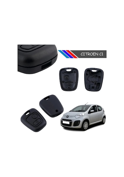 Citroen Uyumlu C5 Uyumlu Kumanda Kabı Anahtar Kabı