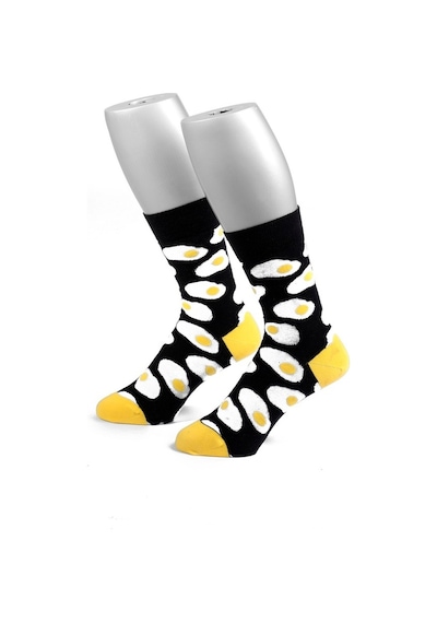Ozzy Socks Yumurta Desenli Çorap Çok Renkli