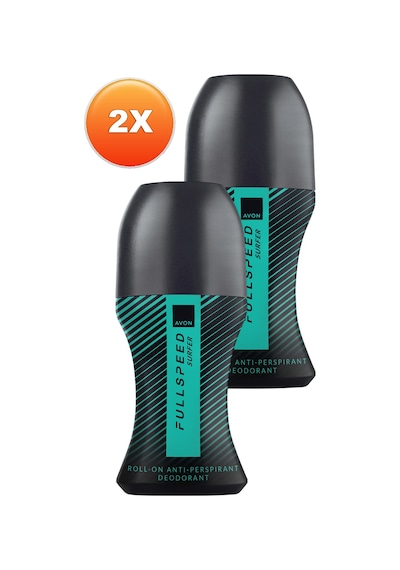 Full Speed Surfer Erkek Roll-on 50ml İkili Paket