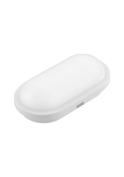 Aydos 15w Ip65 Oval Beyaz Led Tavan Ve Duvar Lambası / 6500k Beyaz Işık / Su Ve Toz Geçirmez Banyo Bahçe Balkon Ayd Çok Renkli