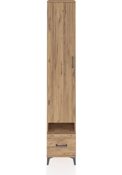 Hyperion Dolap 4 Raflı Tek Çekmeceli Tek Askılı 44x44x243 Çam-çam Atlas Çam Hyperion Dolap 4 Raflı Tek Çekmeceli Tek Askılı 44x44x243 Çam-çam Atlas Çam