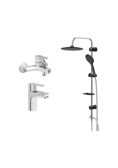 Artema Valtemo Tepe Duş Takımı Vs-5280 + Artema Win S Banyo Batarya Seti
