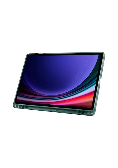 Samsung Galaxy Uyumlu Tab S9 Fe X510 X516 Kılıf Kalem Bölmeli Trifolding Case