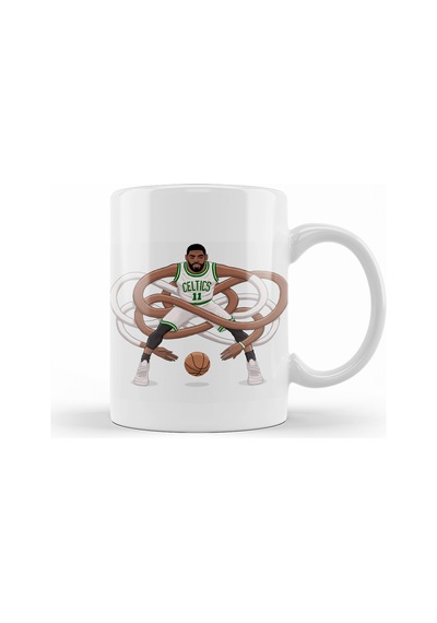 Gnarly Kyrie Celtics Kupa Bardak Porselen No23563 Karışık