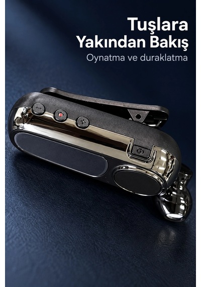 Geri Çekilebilir Kablolu Bluetooth Kulaklık Standart