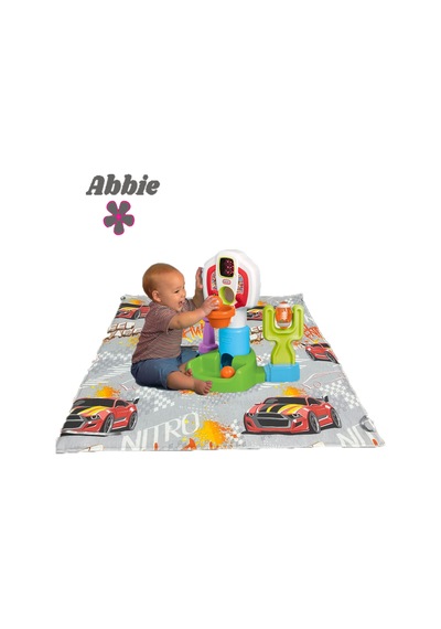 Abbie Erkek Oyuncak Minderi Gri