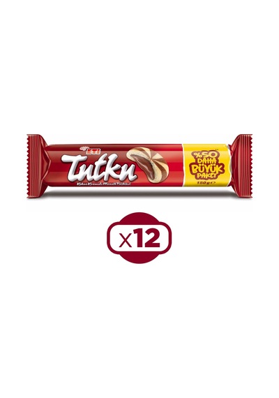 Eti Tutku Kakao Kremalı Mozaik Bisküvi 150 Gr X 12 Adet