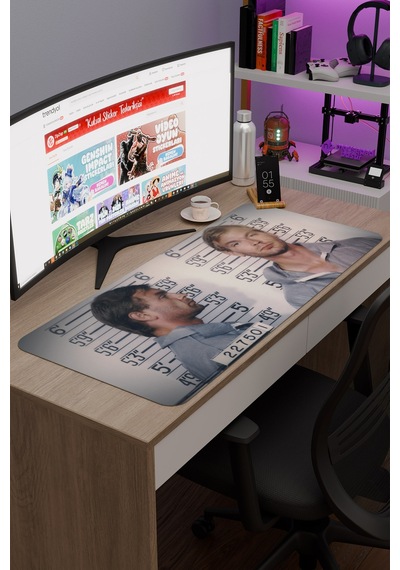 Dahmer V5 90x40 Xxl Gaming Kauçuk Kaymaz Taban Mouse Pad Fare Altlığı