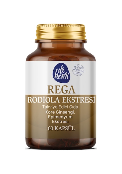 Rega Rodıola Ekstresı Ve Kore Gınsengı 60 Kapsül