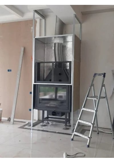 Ravatherm Seramik Yünü Tek Şominelik Izolasyon Malzemesi