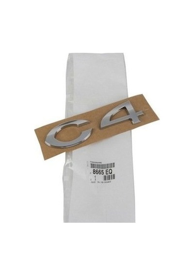 Citroen C4 2002 - 2010 , C4 Yazı Oem 8665.eq