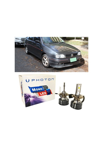 Seat Cordoba Led Xenon Uzun+kısa Far Ampulü H4 Mono Yeni Seri Beyaz 1993-1999