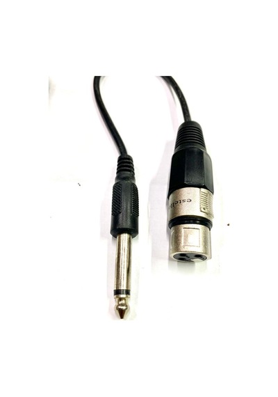 Xlr Dişi - 6.3Mm Mono Erkek Çevirici Kablo
