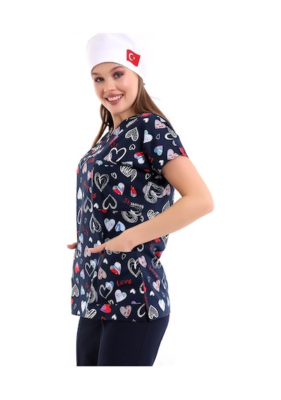 Yarasa Kol Desenli Tek Üst - 5004 Laci Love-6926