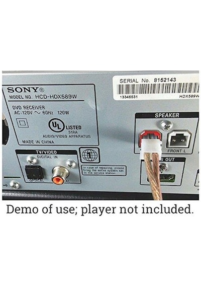 Hoparlör Kablosu Çevirici - Sony Ve Samsung Uyumlu Ev Sinema Sistemi - 2